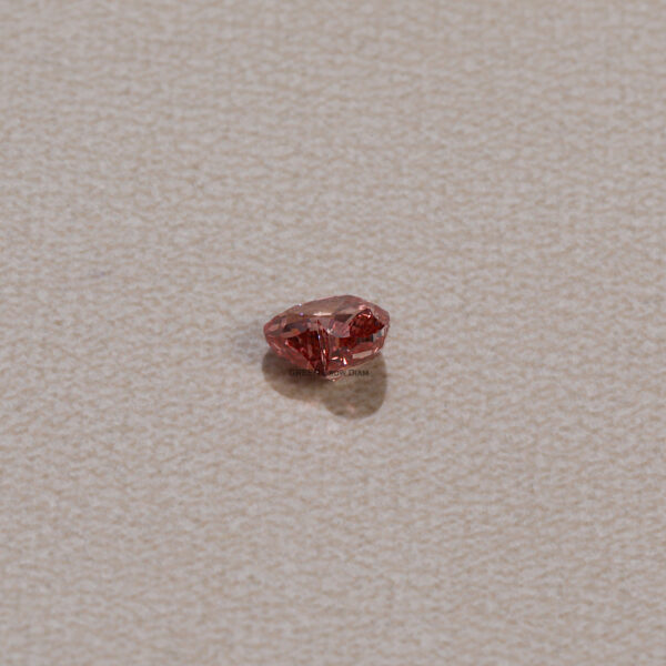 2.2 Carat Lab Grown Red Heart Shaped Diamond - Image 6