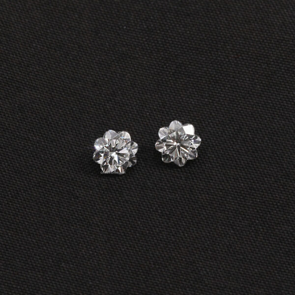 2 CT Unique Floral Shape Loose Lab Grown Diamond - Image 2