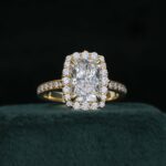 radiant cut diamond ring​