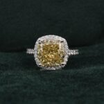 yellow diamond engagement ring