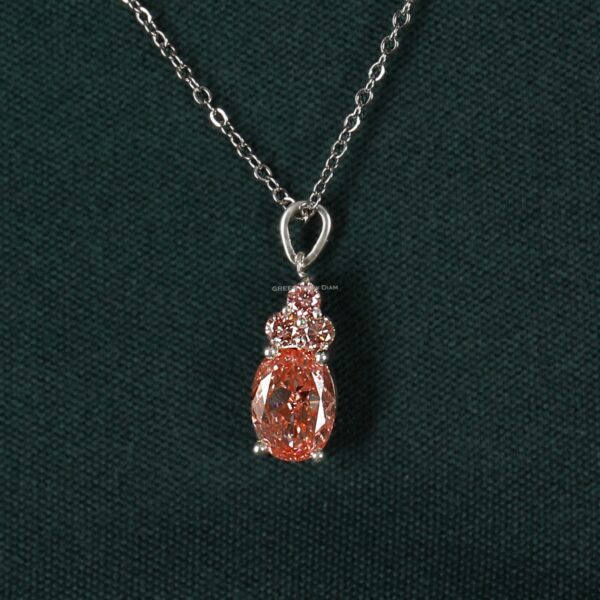 Teardrop Diamond Pendant