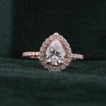 halo diamond engagement ring