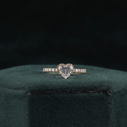 heart diamond ring