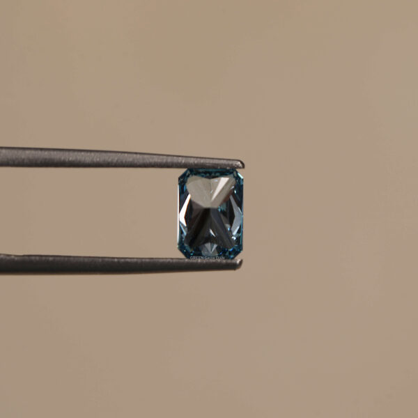 2.3 CT Radiant Shape Loose Lab Grown Diamond VVS Clarity Blue Color - Image 8