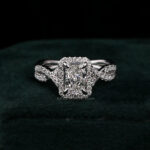 radiant cut diamond ring