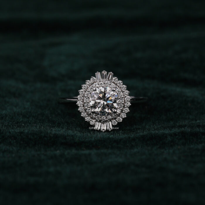 round diamond ring
