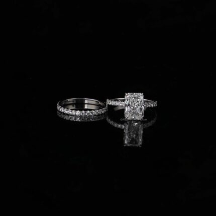 radiant cut diamond ring