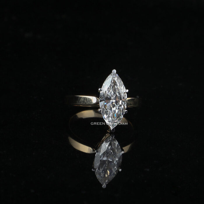 marquise cut diamond ring