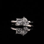 princess cut pear cut diamond