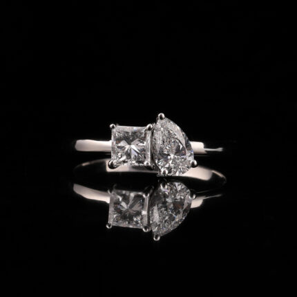 princess cut pear cut diamond