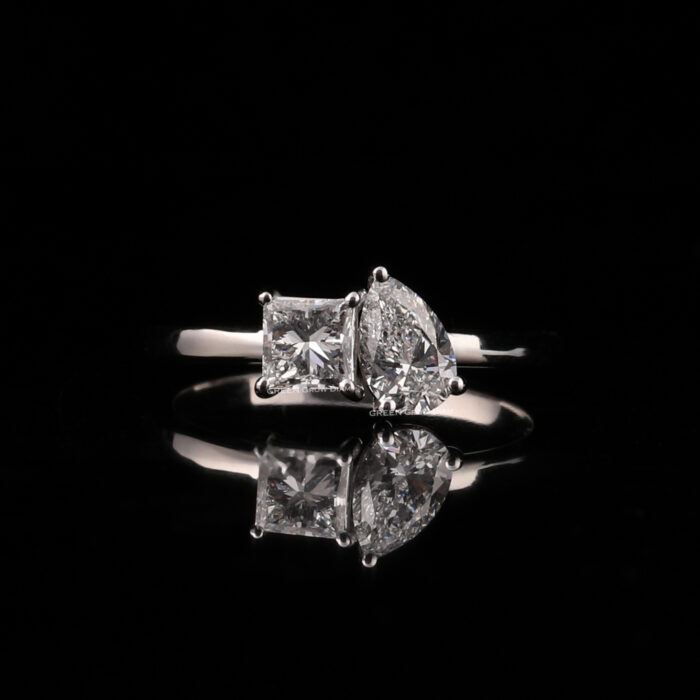 princess cut pear cut diamond