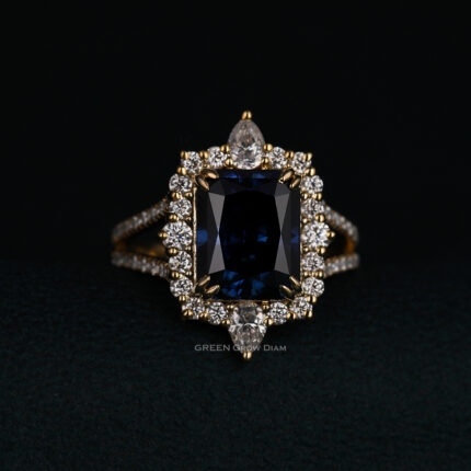 radiant diamond ring
