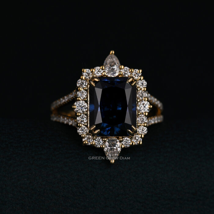 radiant diamond ring